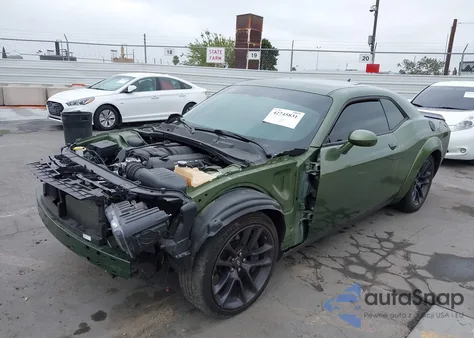 2021 Dodge Challenger R/T Scat Pack Widebody from USA, damaged, VIN 2C3CDZFJ2MH514265